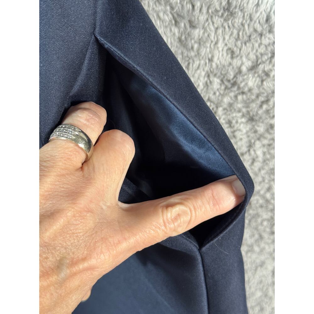 Kate Spade Navy Blue Mini Dress with Black Accents - Picture 9 of 13